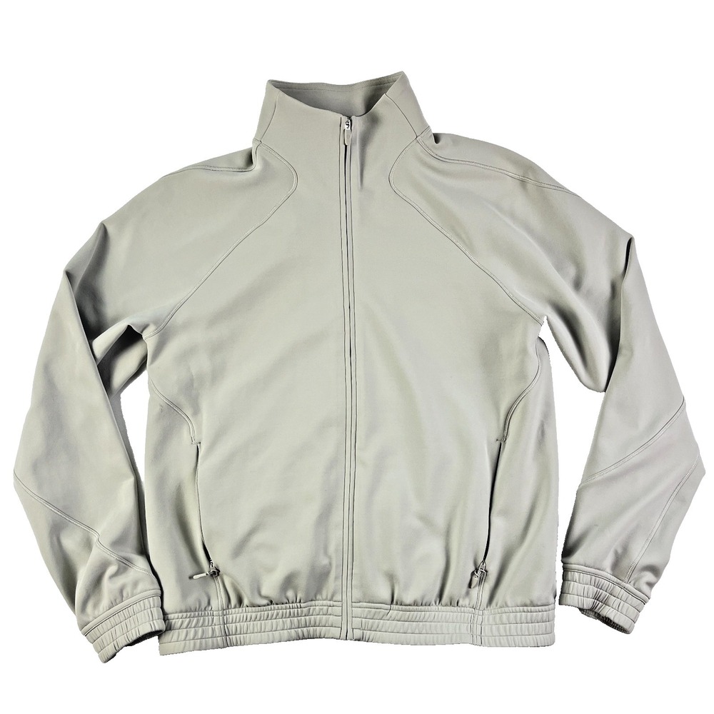 Lululemon Adapted State Thermal Track Jacket Womens Size 6 Dove Gray